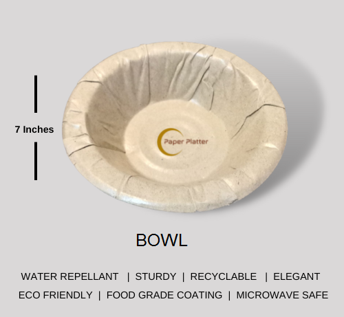 Eco Paper Bowl PaPer Platter